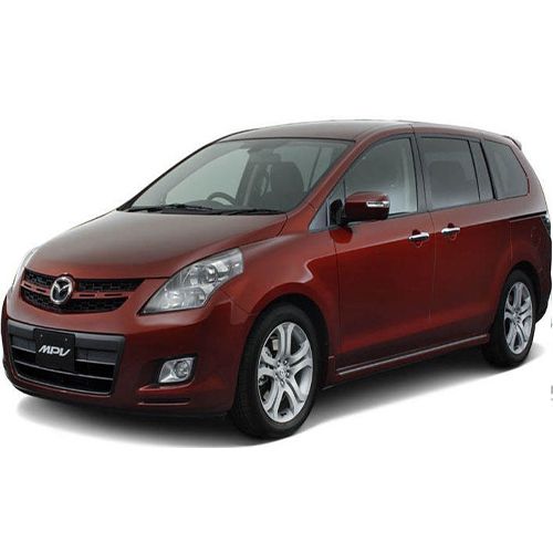 MAZDA MPV 6-7 persons smaller microbus hire for passengers on vacation