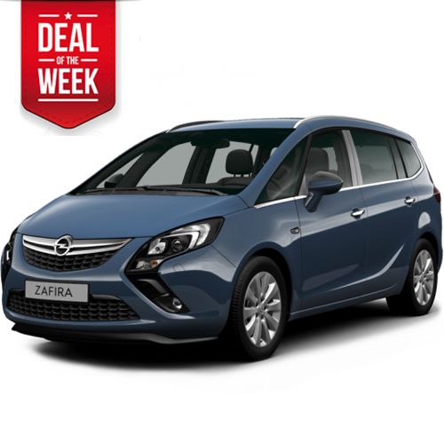 OPEL ZAFIRA TOURER 1.6 turbo automatic minivan with 7 variable seats