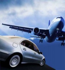 AIRPORT shuttle service with professional driver - city car pick up